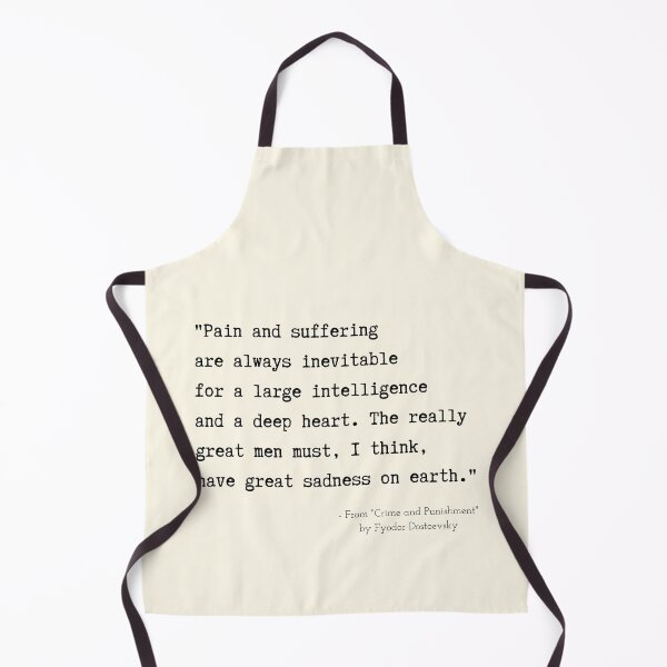 Item preview, A Quote about Sadness from "Crime and Punishment" by Fyodor Dostoevsky designed and sold by Poemit.