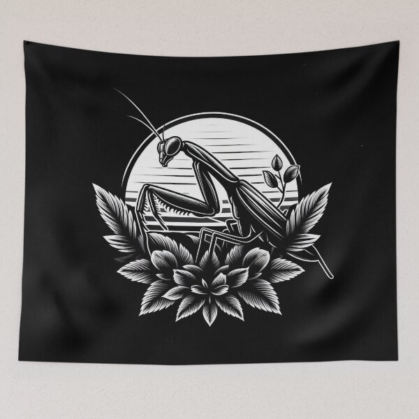 Item preview, Patience and Precision: The Focused Praying Mantis designed and sold by communedesigns.
