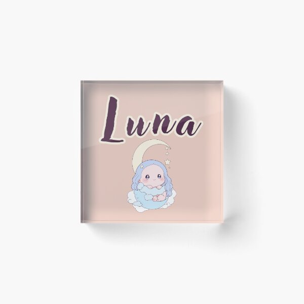 Item preview, the moon kawaii illustration designed and sold by La Loca.