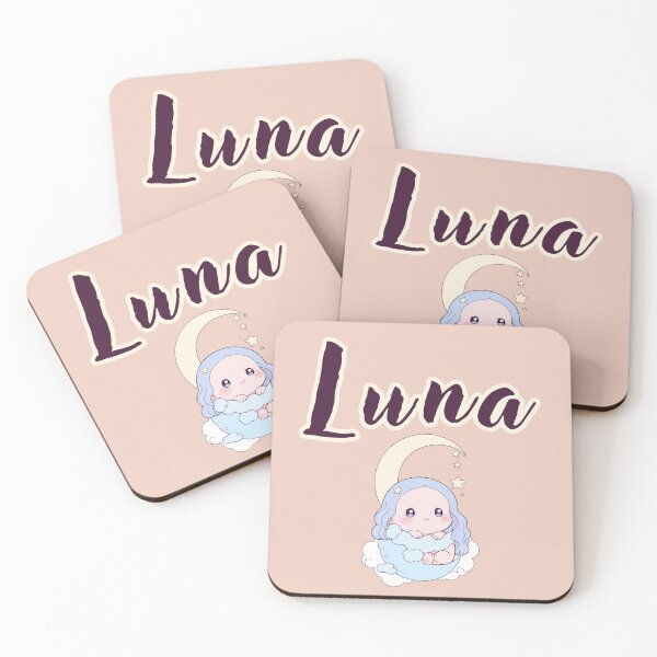 Item preview, the moon kawaii illustration designed and sold by La Loca.