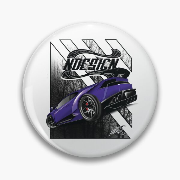 Item preview, huracan rear purple  designed and sold by NaquashM.