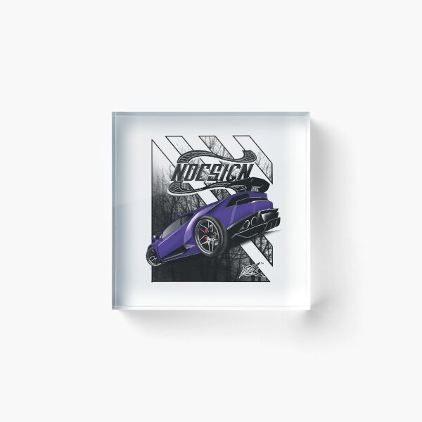 Item preview, huracan rear purple  designed and sold by NaquashM.