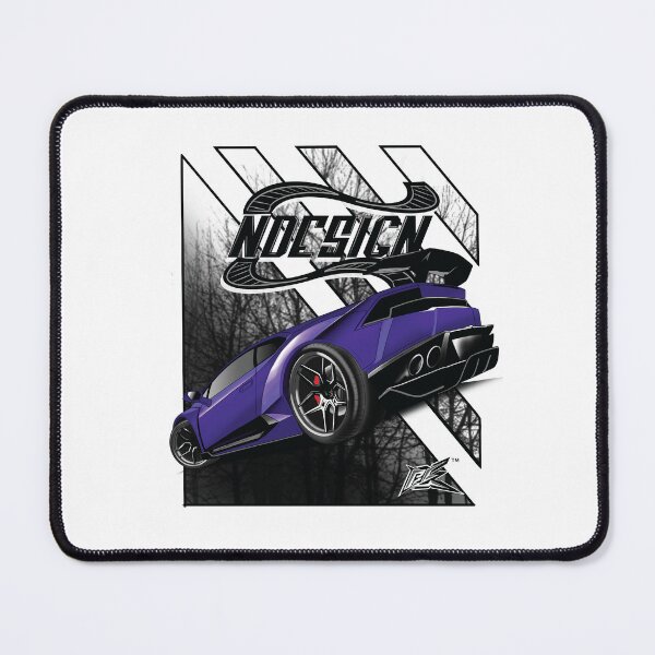 Item preview, huracan rear purple  designed and sold by NaquashM.