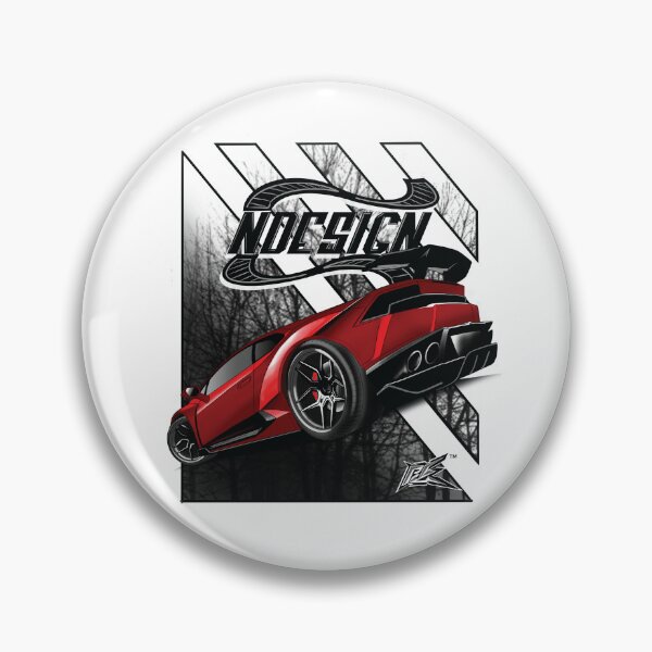 Item preview, huracan rear red designed and sold by NaquashM.