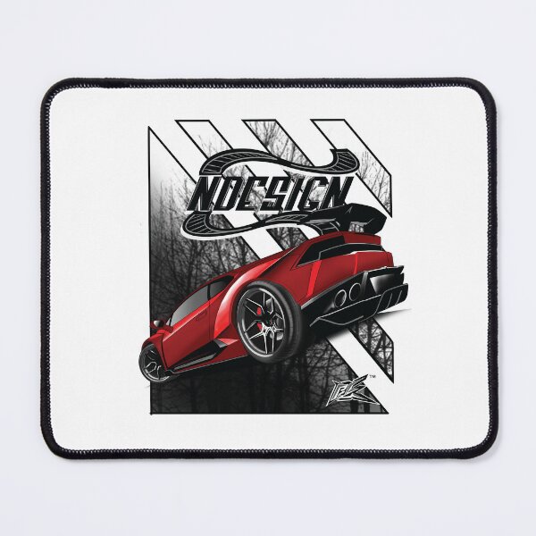Item preview, huracan rear red designed and sold by NaquashM.