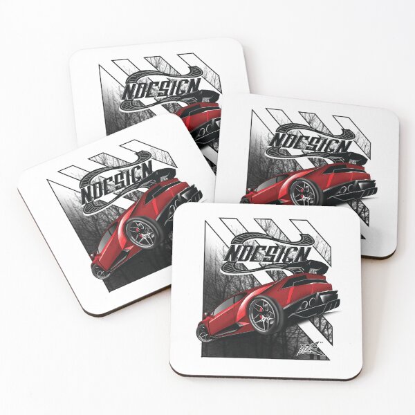 Item preview, huracan rear red designed and sold by NaquashM.