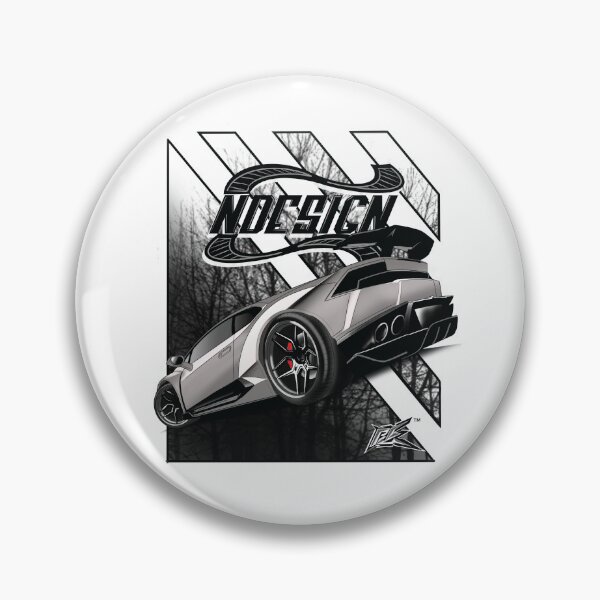 Item preview, huracan rear white  designed and sold by NaquashM.