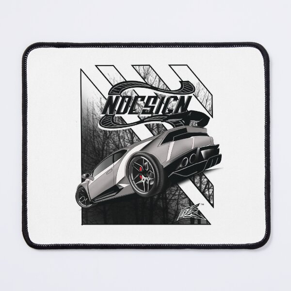 Item preview, huracan rear white designed and sold by NaquashM.