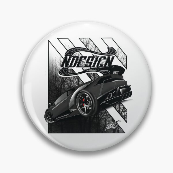 Item preview, huracan rear black  designed and sold by NaquashM.