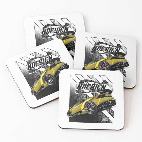 Item preview, huracan rear yellow  designed and sold by NaquashM.