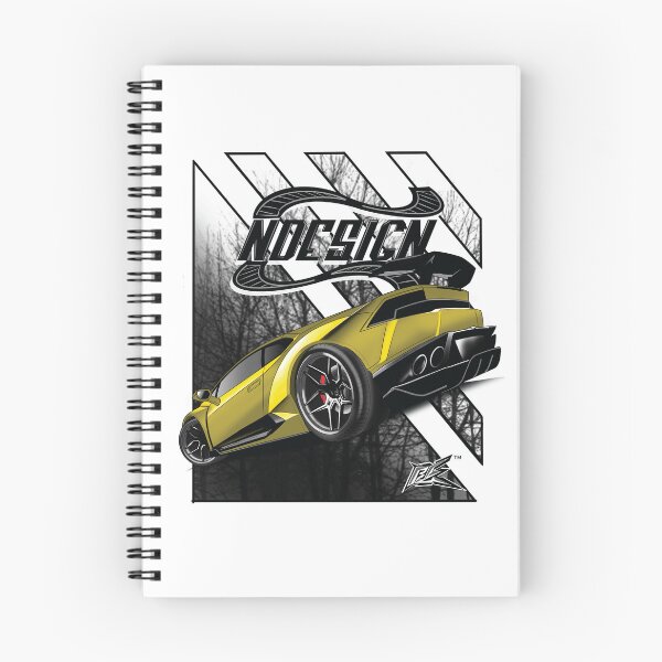 Item preview, huracan rear yellow  designed and sold by NaquashM.