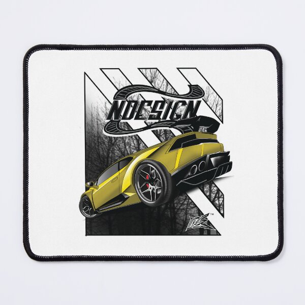 Item preview, huracan rear yellow  designed and sold by NaquashM.