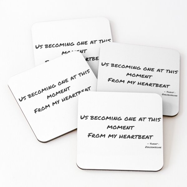 Item preview, Sweat By Zerobaseone Lyrics designed and sold by ArtRaftPro.