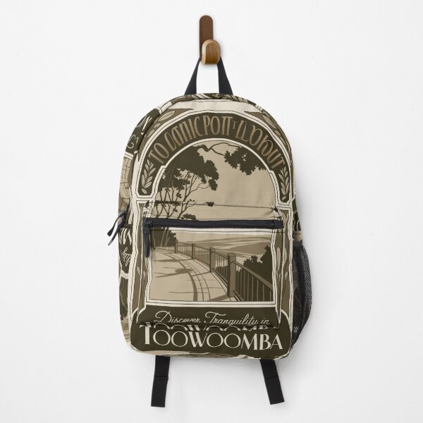 Item preview, Toowoomba Vintage Travel Poster designed and sold by TravelerRat.