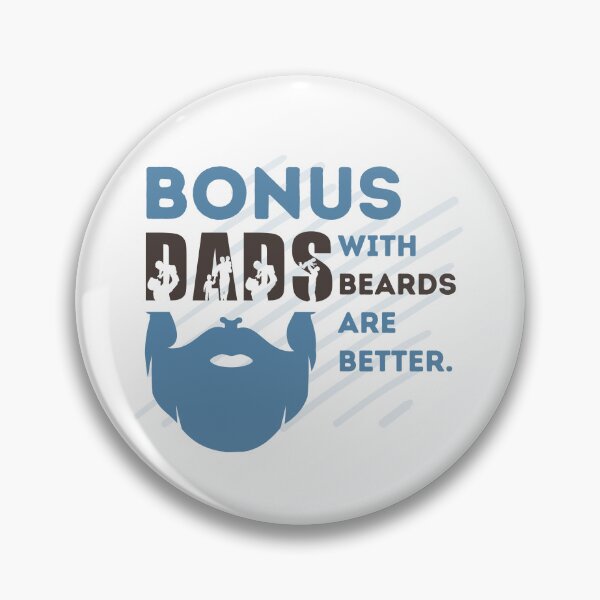 Item preview, Bonus Dads with Beards are Better designed and sold by SparkSpiral.