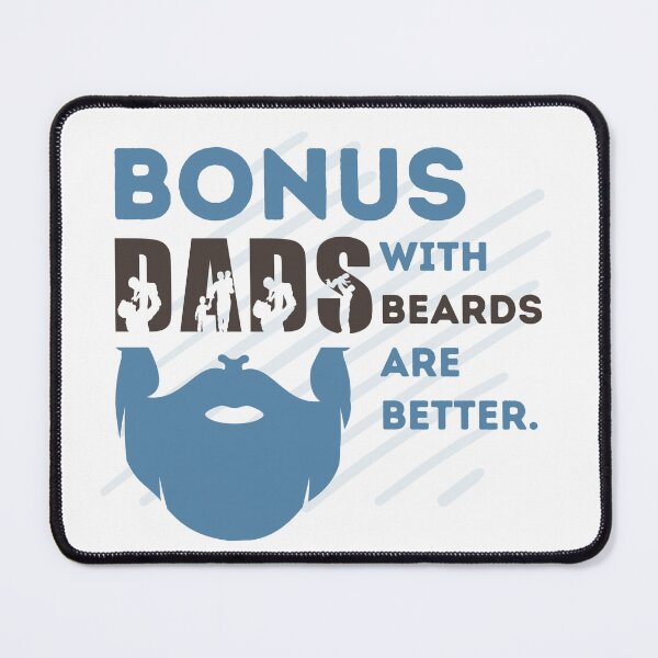 Item preview, Bonus Dads with Beards are Better designed and sold by SparkSpiral.