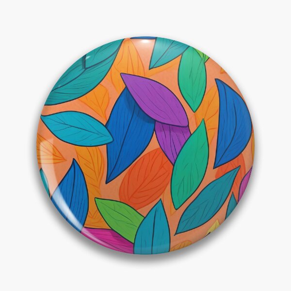 Item preview, Colourful Jungle Leaves in a Bold Display designed and sold by ArtComixHaven.