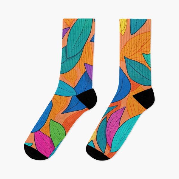 Item preview, Colourful Jungle Leaves in a Bold Display designed and sold by ArtComixHaven.