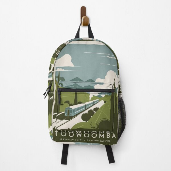 Item preview, Toowoomba Vintage Travel Poster designed and sold by TravelerRat.