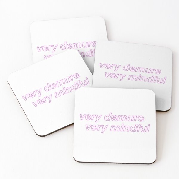 Item preview, Very demure, very mindful text sticker designed and sold by tigerrrcat.