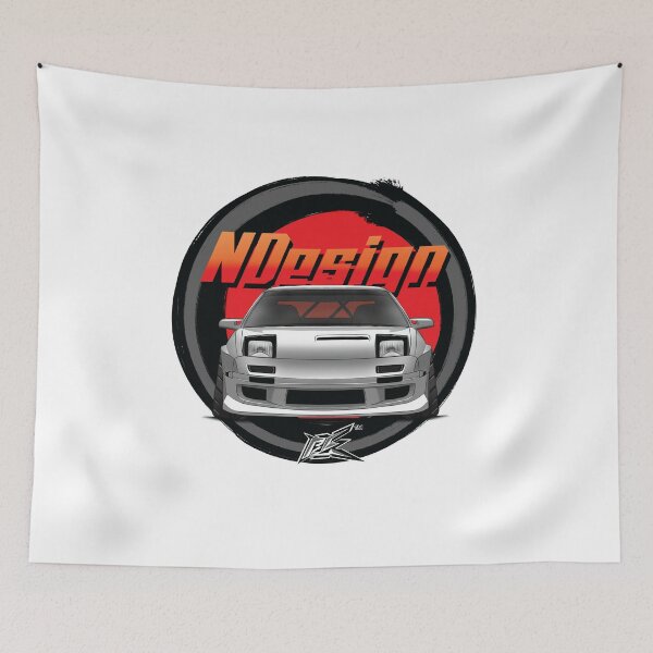 Item preview, mazda rx7 fc white  designed and sold by NaquashM.