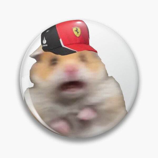 Item preview, Scared Hamster meme Ferrari Fan designed and sold by mayastef.