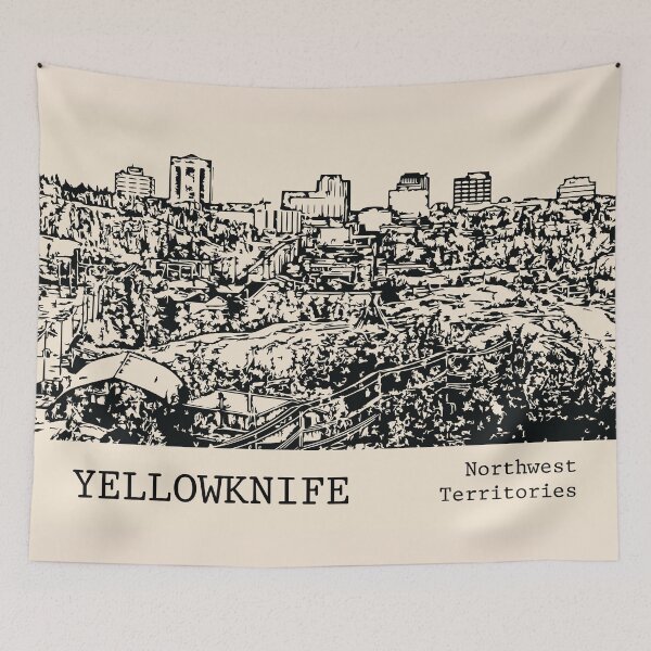 Item preview, Yellowknife Northwest Territories designed and sold by Lakeric Cityscapes.