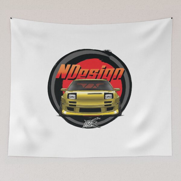 Item preview, mazda rx7 fc yellow  designed and sold by NaquashM.