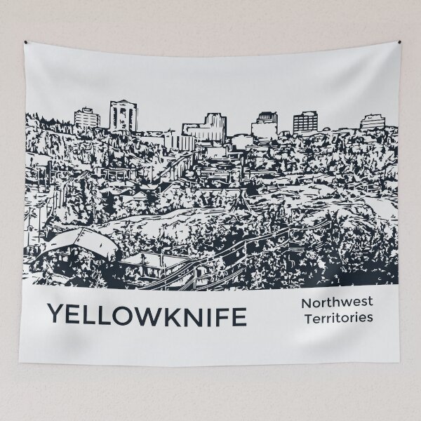 Item preview, Yellowknife Northwest Territories designed and sold by Lakeric Cityscapes.