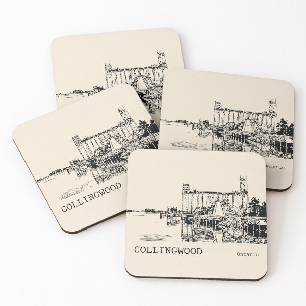 Artikelvorschau, Collingwood Ontario entworfen und verkauft von Lakeric Cityscapes.