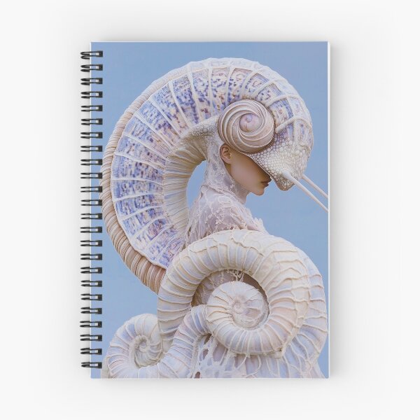 Item preview, "Surreal Snail-Inspired Outfit: Lilac Palette" designed and sold by MacroArtHub.