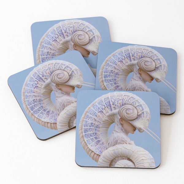 Item preview, "Surreal Snail-Inspired Outfit: Lilac Palette" designed and sold by MacroArtHub.
