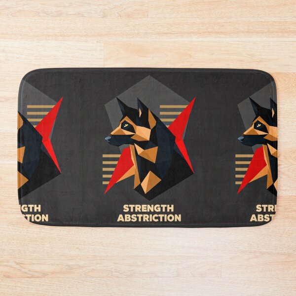 Item preview, Power In Abstraction German Shepherd Art designed and sold by Cute-Cuddles.