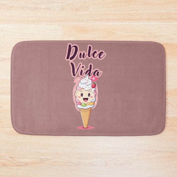 Item preview, dulce vida, sweet life ice cream positive quotes for life designed and sold by La Loca.