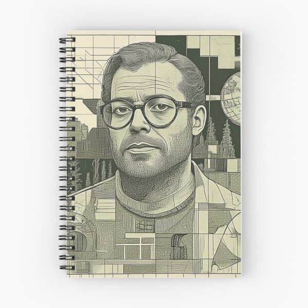 Item preview, Vintage Nerd - Minimalist Retro Character Sketch designed and sold by Tuczykson.
