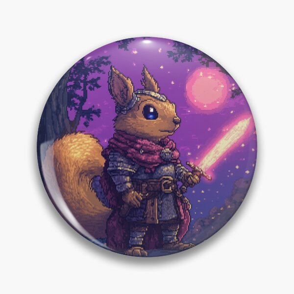 Item preview, Squirrel Knight Pixel Art designed and sold by Kaos-Bit.
