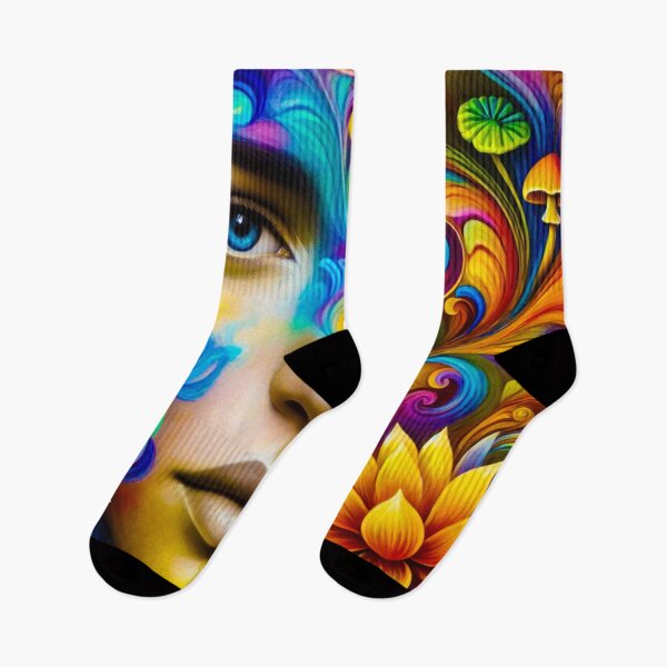 Item preview, “Psychedelic Awakening” designed and sold by VibeBrushArt.