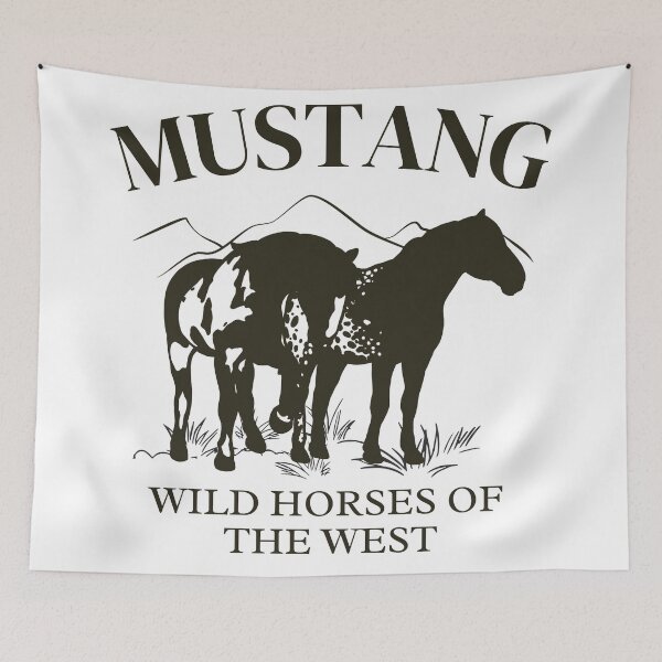 Item preview, Wild Horses of Western United States designed and sold by DesignByRoseCo.