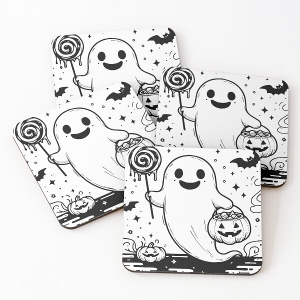 Item preview, Adorably Spooky Halloween Night designed and sold by Thai Vibe Studio.