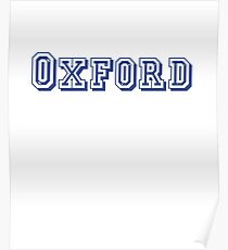 Oxford Poster