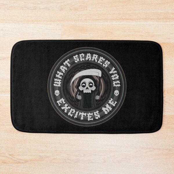 Item preview, What Scares You Excites Me - Halloween designed and sold by Whimsical  Thinker.