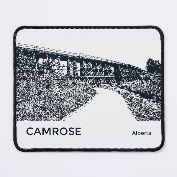 Aperçu de l'œuvre Camrose, Alberta créée et vendue par Lakeric Cityscapes.