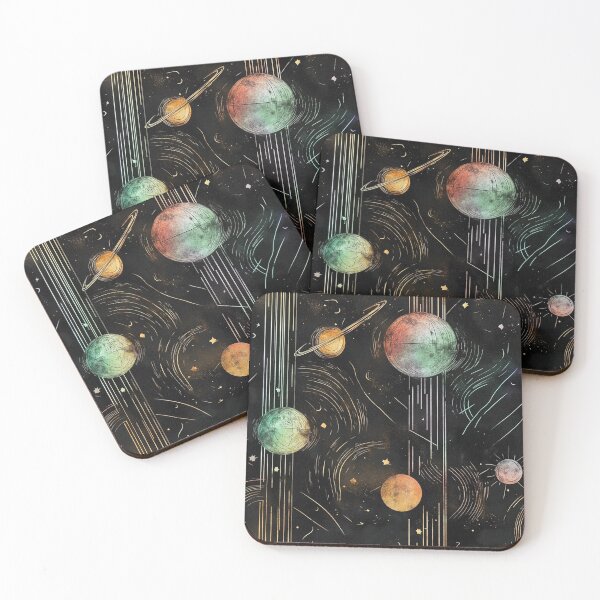 Item preview, Morpheus Planets Colorful - The Planets of Morpheus designed and sold by AlruniaAhnArt meets BrainChaosPrints.