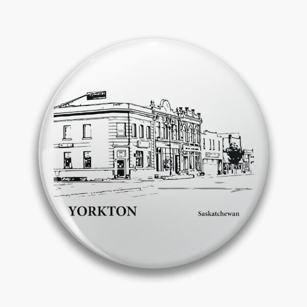 Artikelvorschau, Yorkton, Saskatchewan entworfen und verkauft von Lakeric Cityscapes.