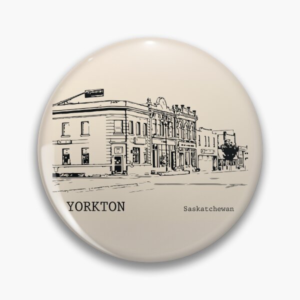 Artikelvorschau, Yorkton, Saskatchewan entworfen und verkauft von Lakeric Cityscapes.
