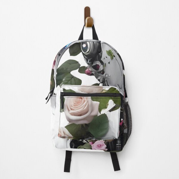Item preview,   Robot Humanoid  Futuristic Android Peaceful  Beautiful Flowers  designed and sold by KolorellaS.