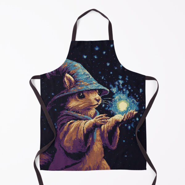 Item preview, Cute Squirrel Wizard Fantasy Art designed and sold by Kaos-Bit.