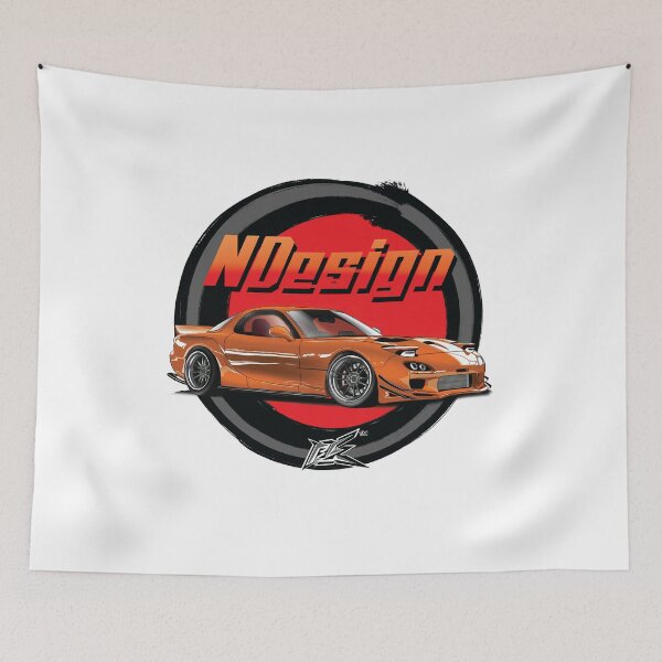 Item preview, mazda rx7 fd orange  designed and sold by NaquashM.