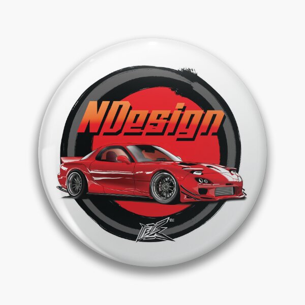 Item preview, mazda rx7 fd red  designed and sold by NaquashM.
