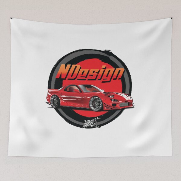 Item preview, mazda rx7 fd red  designed and sold by NaquashM.